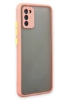 Mey İthalat®  Samsung Galaxy A02S Kılıf Montreal Silikon Kapak - Pembe