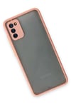 Mey İthalat®  Samsung Galaxy A02S Kılıf Montreal Silikon Kapak - Pembe