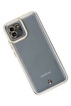 Mey İthalat®  Samsung Galaxy A03 Kılıf Liva Lens Silikon - Beyaz