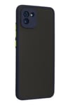 Mey İthalat®  Samsung Galaxy A03 Kılıf Montreal Silikon Kapak - Lacivert