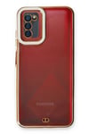 Mey İthalat®  Samsung Galaxy A03S Kılıf Liva Lens Silikon - Beyaz