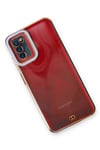Mey İthalat®  Samsung Galaxy A03S Kılıf Liva Lens Silikon - Lila