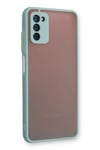 Mey İthalat®  Samsung Galaxy A03S Kılıf Montreal Silikon Kapak - Turkuaz