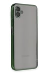 Mey İthalat®  Samsung Galaxy A04 Kılıf  Lensli Silikon - Yeşil