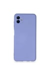 Mey İthalat®  Samsung Galaxy A04 Kılıf Nano içi Kadife Silikon - Lila