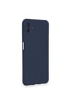 Mey İthalat®  Samsung Galaxy A04 Kılıf Nano içi Kadife Silikon - Lacivert