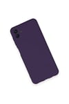 Mey İthalat®  Samsung Galaxy A04 Kılıf Nano içi Kadife Silikon - Mor