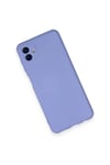 Mey İthalat®  Samsung Galaxy A04 Kılıf Nano içi Kadife Silikon - Lila