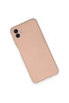 Mey İthalat®  Samsung Galaxy A04 Kılıf Nano içi Kadife Silikon - Pudra
