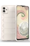 Mey İthalat®  Samsung Galaxy A04 Kılıf Optimum Silikon - Krem