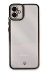 Mey İthalat®  Samsung Galaxy A04E Kılıf Liva Lens Silikon - Siyah