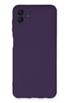 Mey İthalat®  Samsung Galaxy A04E Kılıf Nano içi Kadife Silikon - Mor