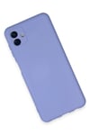 Mey İthalat®  Samsung Galaxy A04E Kılıf Nano içi Kadife Silikon - Lila