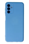 Mey İthalat®  Samsung Galaxy A04S Kılıf Nano içi Kadife Silikon - Mavi