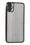 Mey İthalat®  Samsung Galaxy A05 Kılıf  Lensli Silikon - Siyah