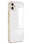 Mey İthalat®  Samsung Galaxy A05 Kılıf Volet Silikon - Beyaz