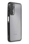 Mey İthalat®  Samsung Galaxy A05S Kılıf  Lensli Silikon - Siyah