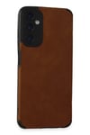 Mey İthalat®  Samsung Galaxy A05S Kılıf Loop Deri Silikon - Kahverengi