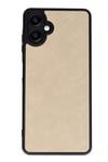 Mey İthalat®  Samsung Galaxy A06 Kılıf Aras Deri Kapak - Pudra