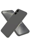 Mey İthalat®  Samsung Galaxy A06 Kılıf First Silikon - Gri