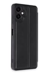 Mey İthalat®  Samsung Galaxy A06 Kılıf Flip Cover - Siyah