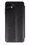 Mey İthalat®  Samsung Galaxy A06 Kılıf Flip Cover - Siyah