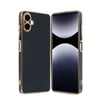 Mey İthalat®  Samsung Galaxy A06 Kılıf Volet Silikon - Siyah