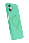 Mey İthalat®  Samsung Galaxy A06 Regal Magsafe Standlı Kapak - Yeşil