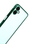Mey İthalat®  Samsung Galaxy A07 4G  Lensli Silikon - Yeşil