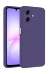 Mey İthalat®  Samsung Galaxy A07 4G First Silikon - Mürdüm