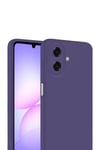 Mey İthalat®  Samsung Galaxy A07 4G First Silikon - Mürdüm