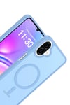 Mey İthalat®  Samsung Galaxy A07 4G Jota Magsafe Kapak - Açık Mavi