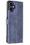 Mey İthalat®  Samsung Galaxy A07 4G Trend S Plus Kapaklı Kılıf - Lacivert