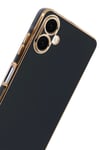 Mey İthalat®  Samsung Galaxy A07 4G Volet Silikon - Siyah