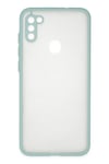 Mey İthalat®  Samsung Galaxy A11 Kılıf Montreal Silikon Kapak - Turkuaz
