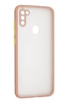 Mey İthalat®  Samsung Galaxy A11 Kılıf Montreal Silikon Kapak - Pembe
