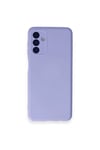 Mey İthalat®  Samsung Galaxy A14 4G Kılıf Nano içi Kadife Silikon - Lila