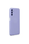 Mey İthalat®  Samsung Galaxy A14 4G Kılıf Nano içi Kadife Silikon - Lila