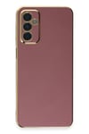 Mey İthalat®  Samsung Galaxy A14 4G Kılıf Volet Silikon - Kırmızı