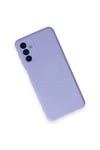 Mey İthalat®  Samsung Galaxy A14 4G Kılıf Nano içi Kadife Silikon - Lila