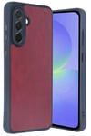 Mey İthalat®  Samsung Galaxy A15 4G Kılıf Aras Deri Kapak - Bordo