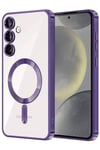 Mey İthalat®  Samsung Galaxy A15 4G Kross Magneticsafe Kapak - Mor