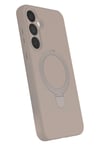 Mey İthalat®  Samsung Galaxy A15 4G Regal Magsafe Standlı Kapak - Çöl Titanyum