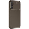Mey İthalat®  Samsung Galaxy A16 5G Kılıf Auto Focus Karbon Kapak - Kahverengi