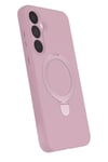 Mey İthalat®  Samsung Galaxy A16 5G Regal Magsafe Standlı Kapak - Açık Pembe