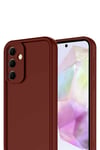 Mey İthalat®  Samsung Galaxy A17 5G Viera Silikon - Bordo
