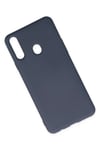 Mey İthalat®  Samsung Galaxy A20S Kılıf Nano içi Kadife Silikon - Gri