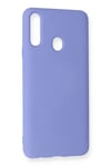 Mey İthalat®  Samsung Galaxy A20S Kılıf Nano içi Kadife Silikon - Lila