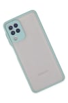 Mey İthalat®  Samsung Galaxy A22 Kılıf Montreal Silikon Kapak - Turkuaz