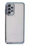 Mey İthalat®  Samsung Galaxy A23 4G Kılıf  Lensli Silikon - Açık Mavi